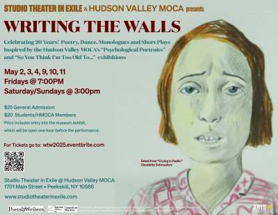 Writing the Walls, Spring 2025 poster