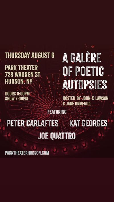 A Galere of Poetic Autopsies